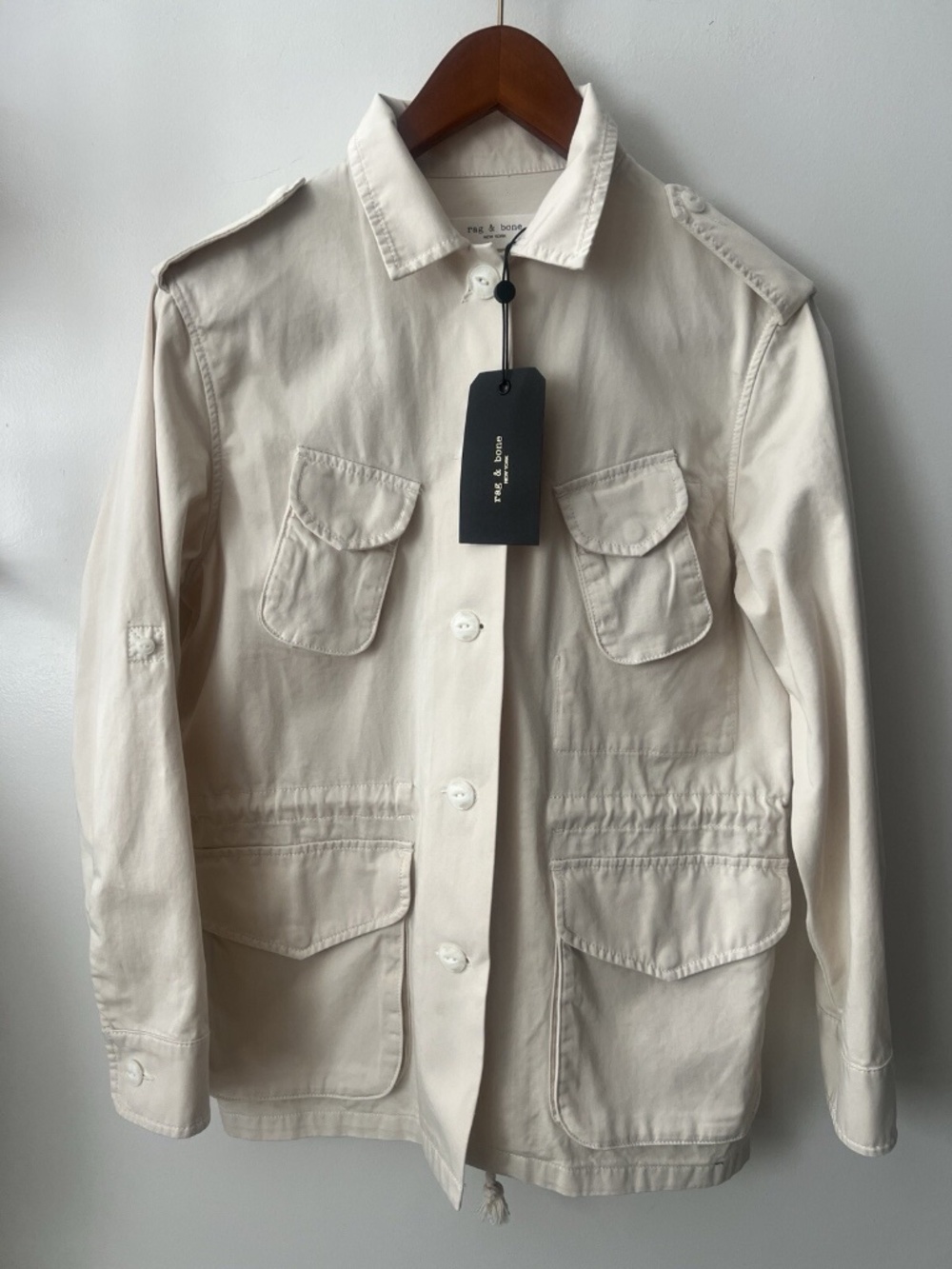 Rag & Bone Ecru Ohara Field Jacket Size XXS New with Tags